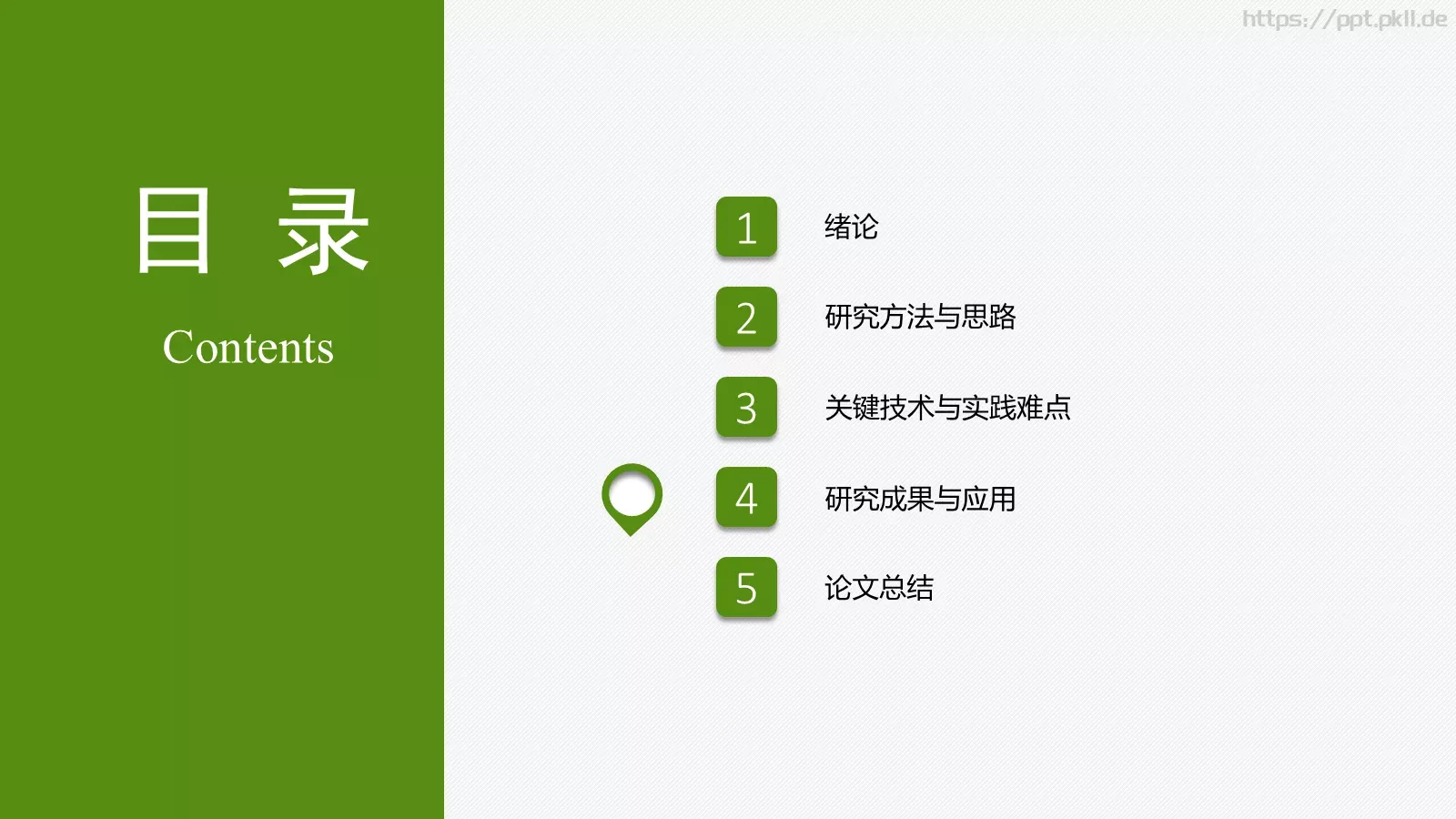 论文答辩题目PPT模板 第 23 页预览图