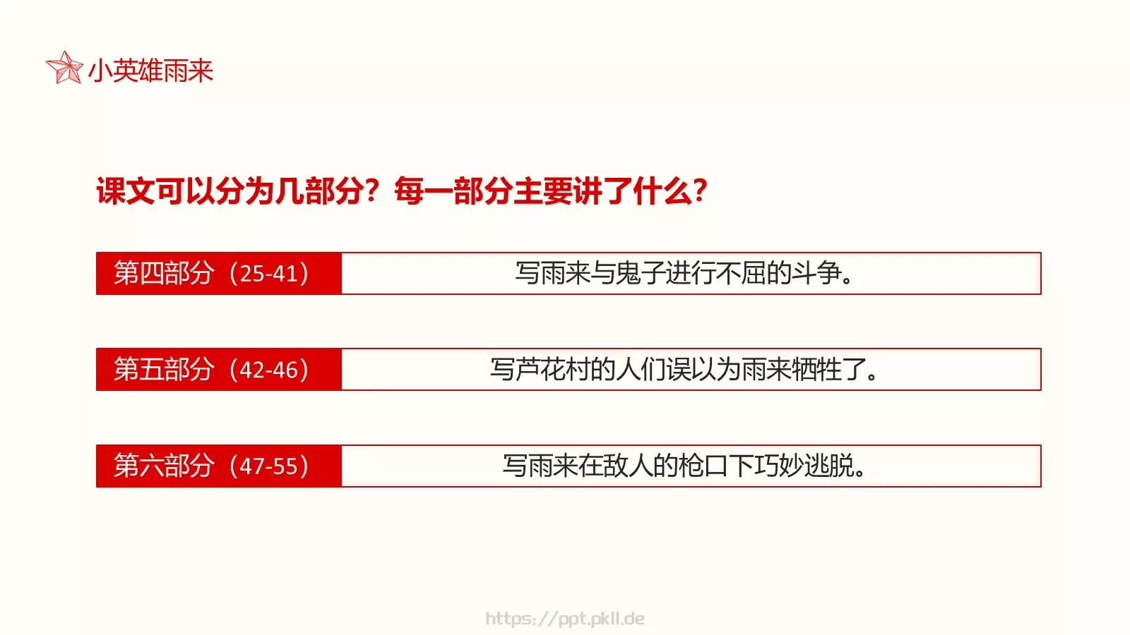 小英雄雨来语文课件 第 16 页预览图