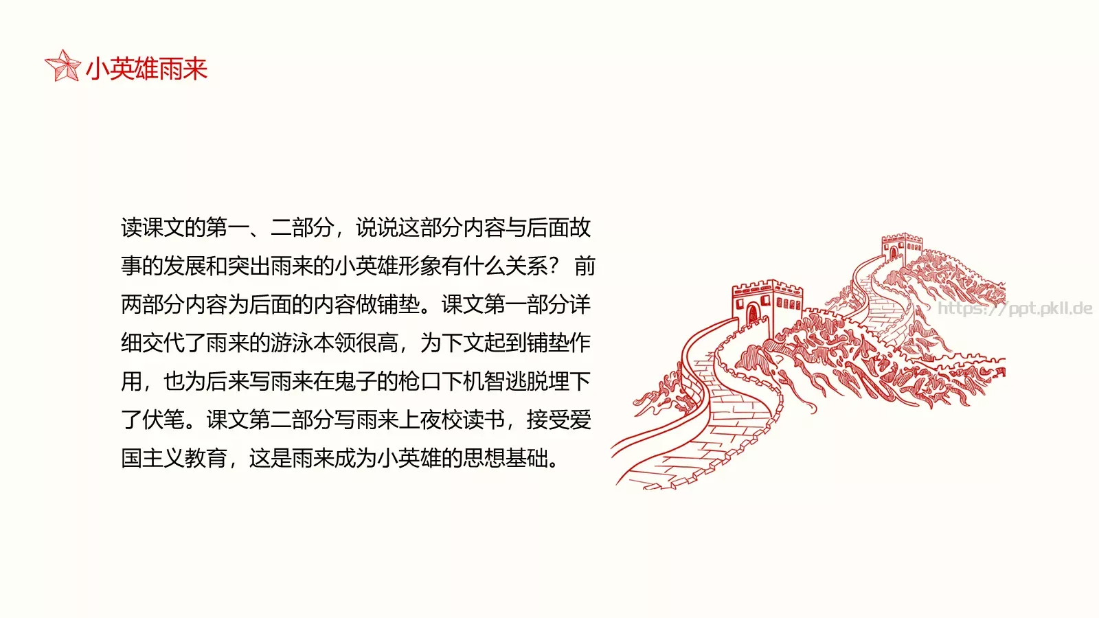 小英雄雨来语文课件 第 17 页预览图