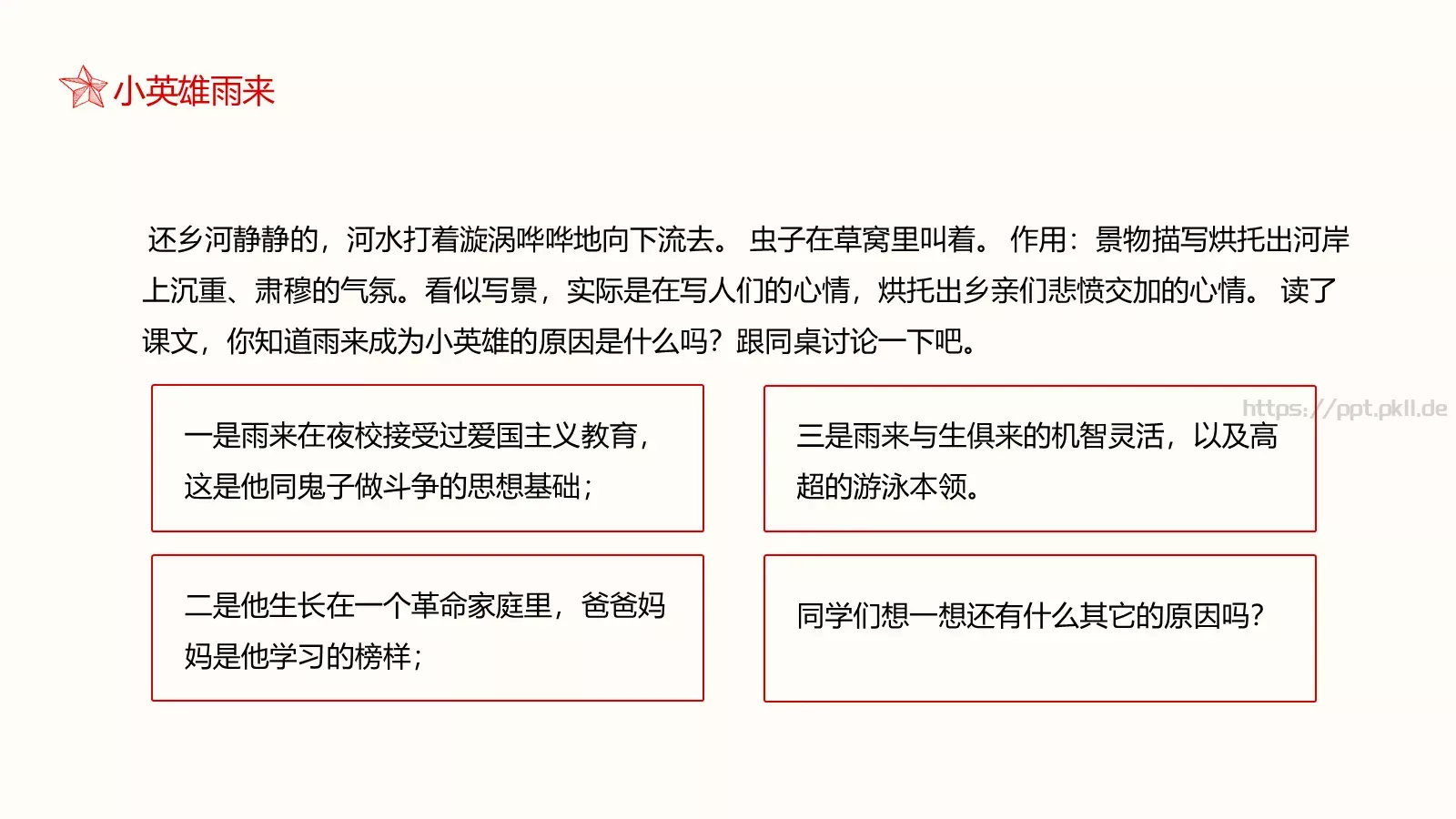 小英雄雨来语文课件 第 24 页预览图