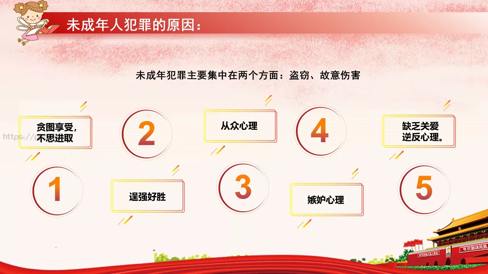少年儿童法制宣传教育PPT模板 第 14 页预览图