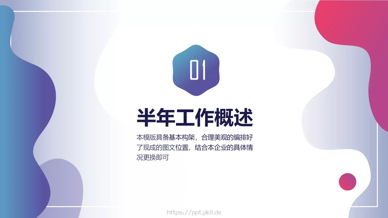 市场销售工作总结汇报PPT模板 第 3 页缩略图
