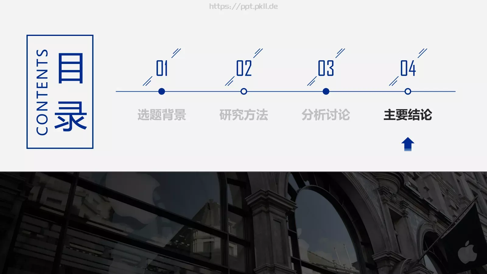 欧美风论文答辩PPT模板 第 18 页预览图