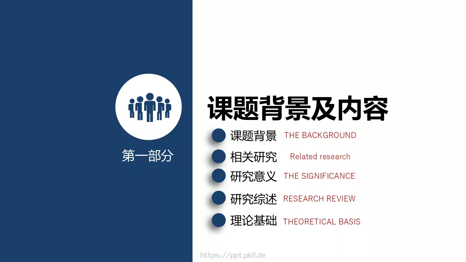 毕业论文答辩PPT模板 第 3 页缩略图