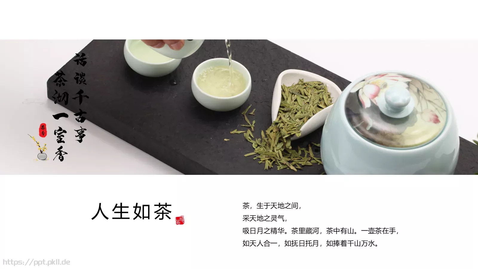 养生茶文化知识宣传PPT模板 第 9 页预览图