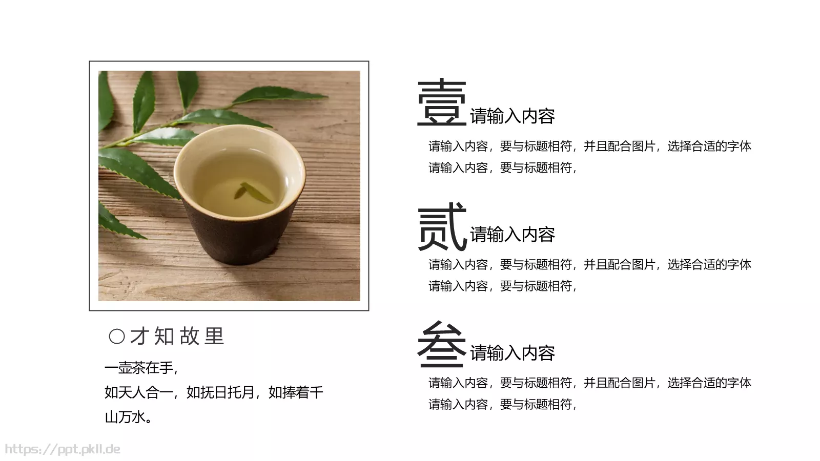养生茶文化知识宣传PPT模板 第 19 页预览图