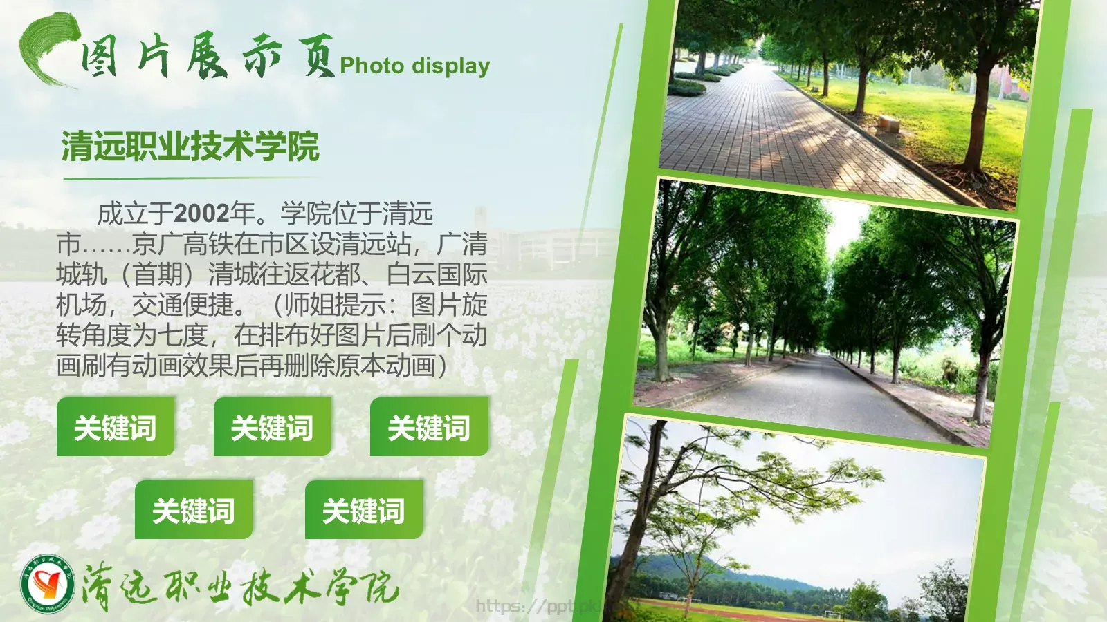学术通用汇报PPT模板 第 5 页预览图