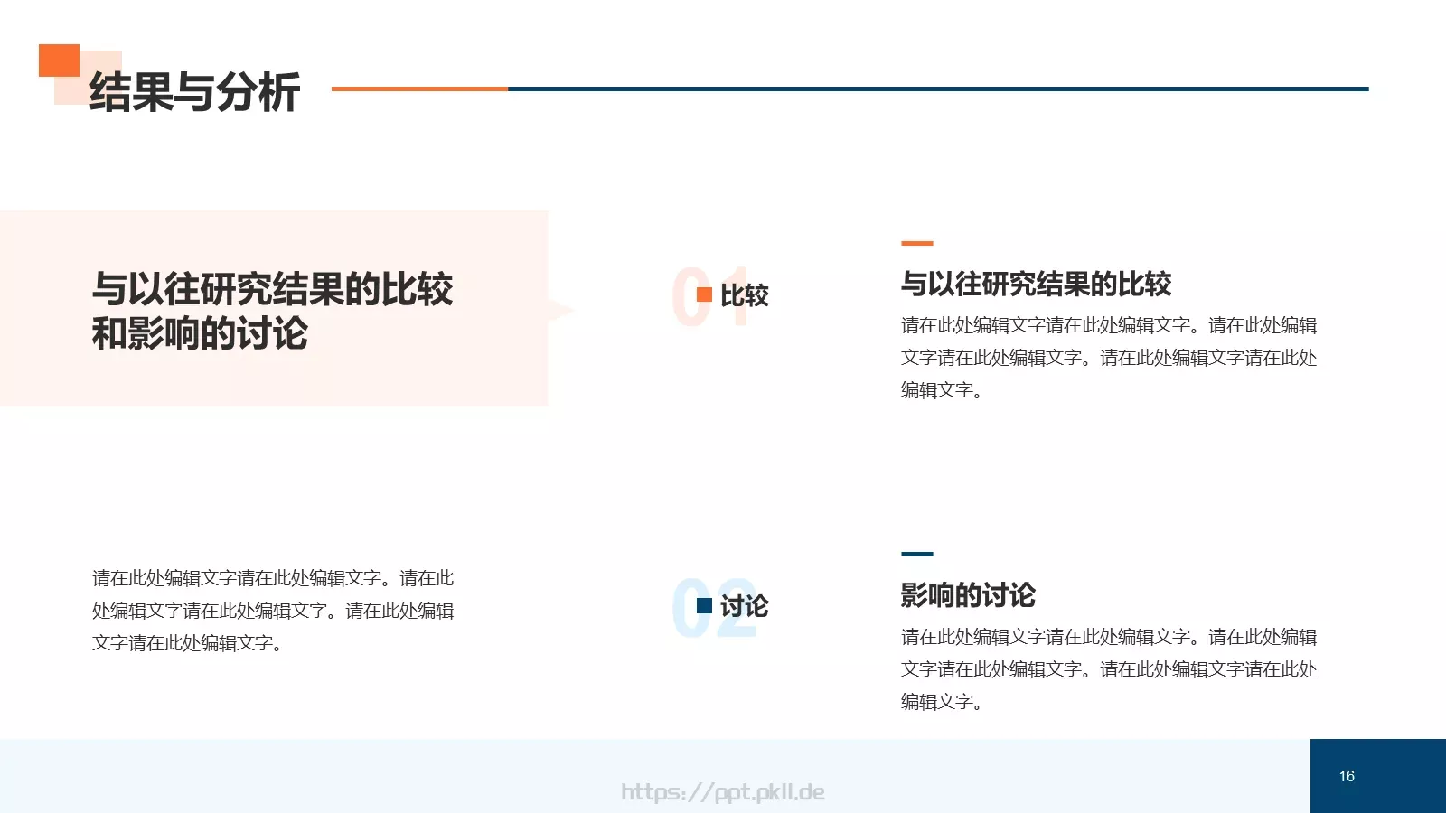 新能源专业毕业论文答辩PPT模板 第 16 页预览图