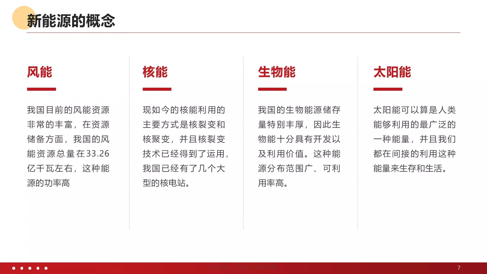 新能源发电并网项目汇报PPT模板 第 7 页预览图