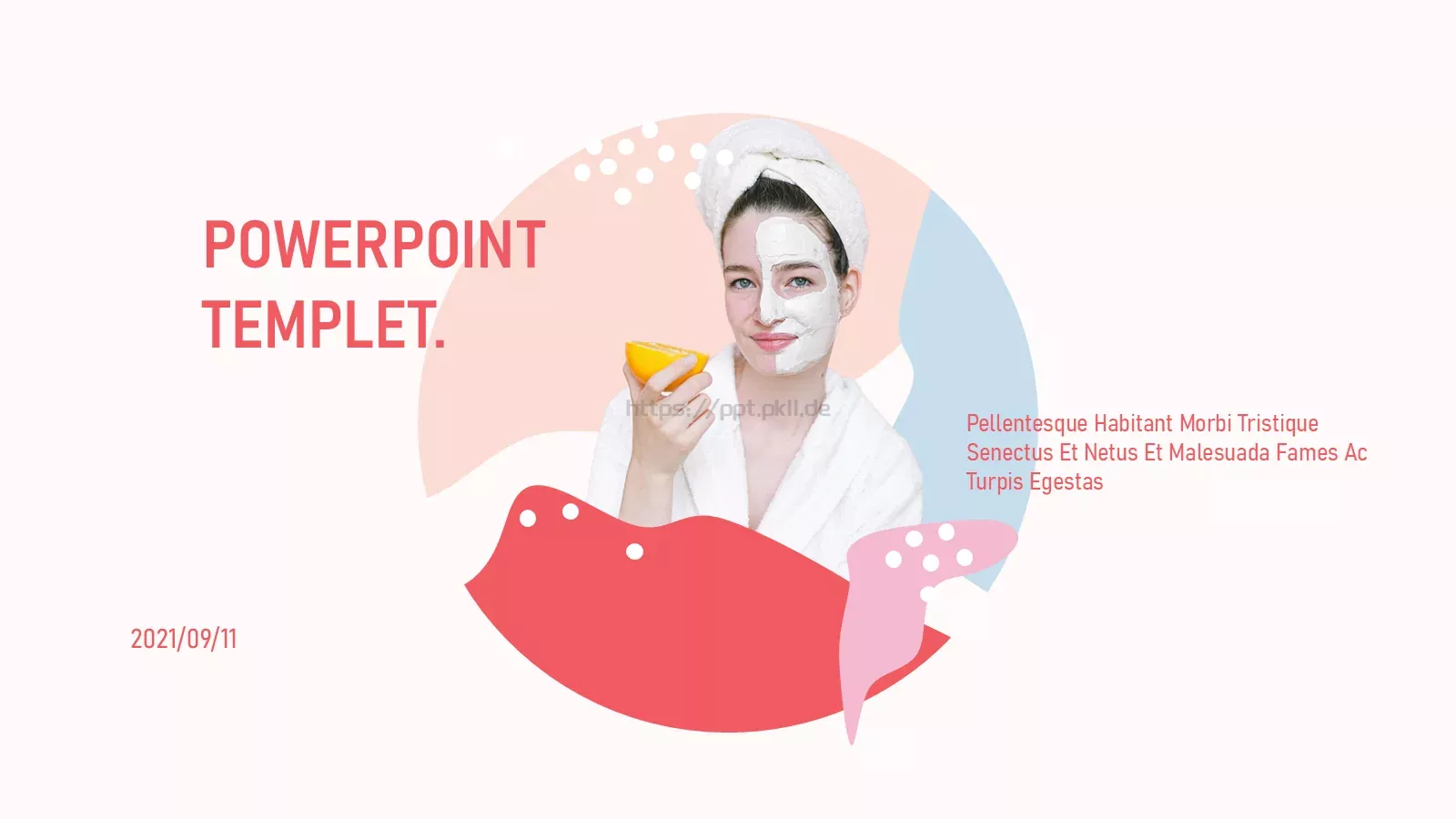 时尚护肤美妆主题PPT模板 第 10 页预览图
