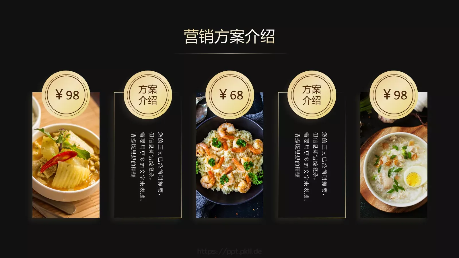 餐饮美食营销方案PPT模板 第 6 页预览图