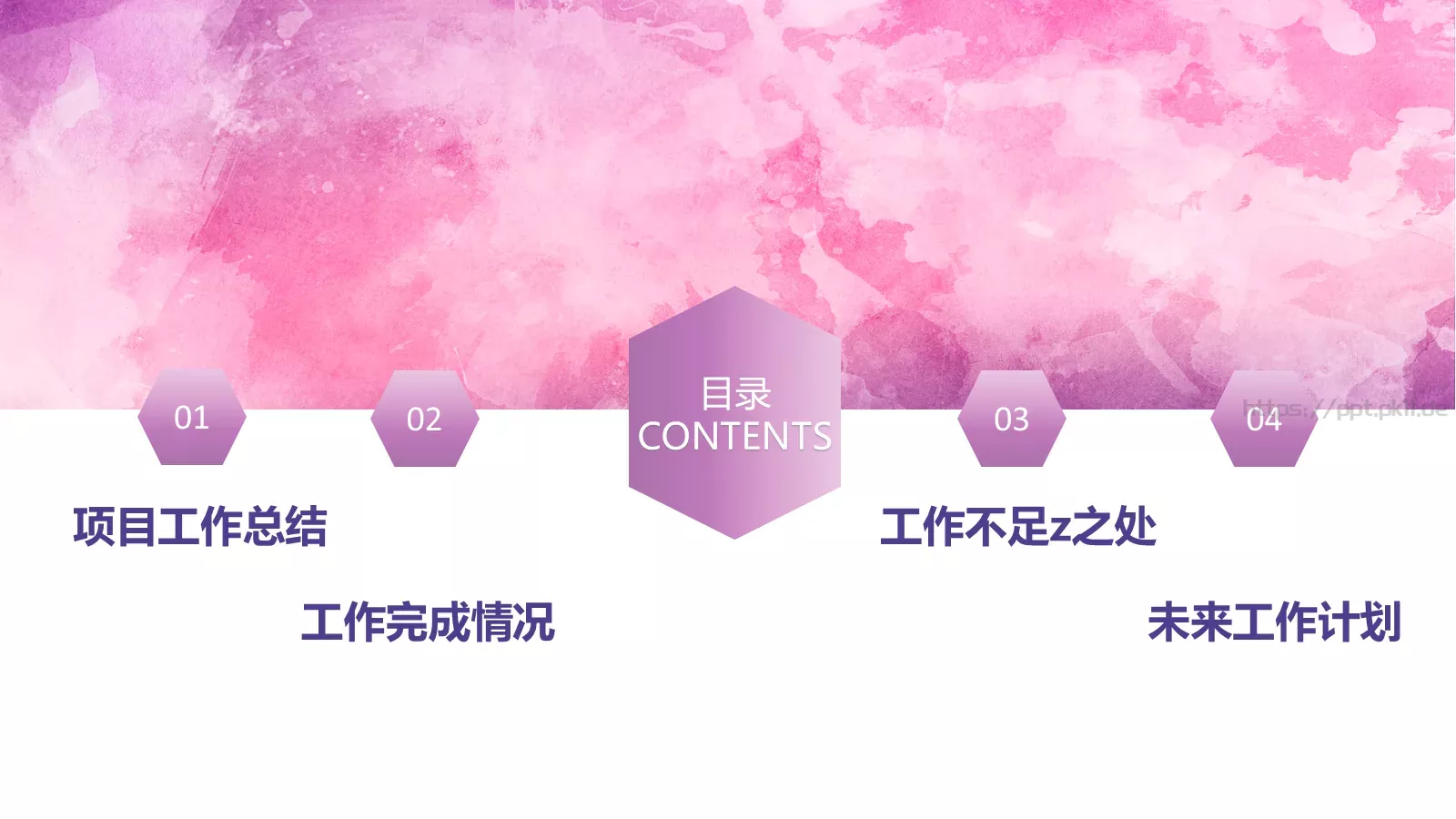 项目汇报PPT模板 第 2 页缩略图