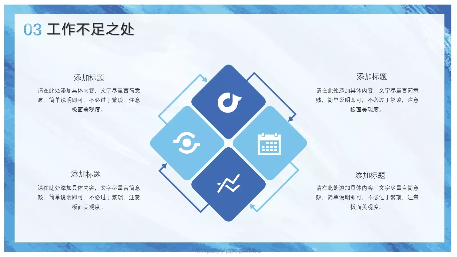 年度述职总结报告PPT模板 第 15 页预览图