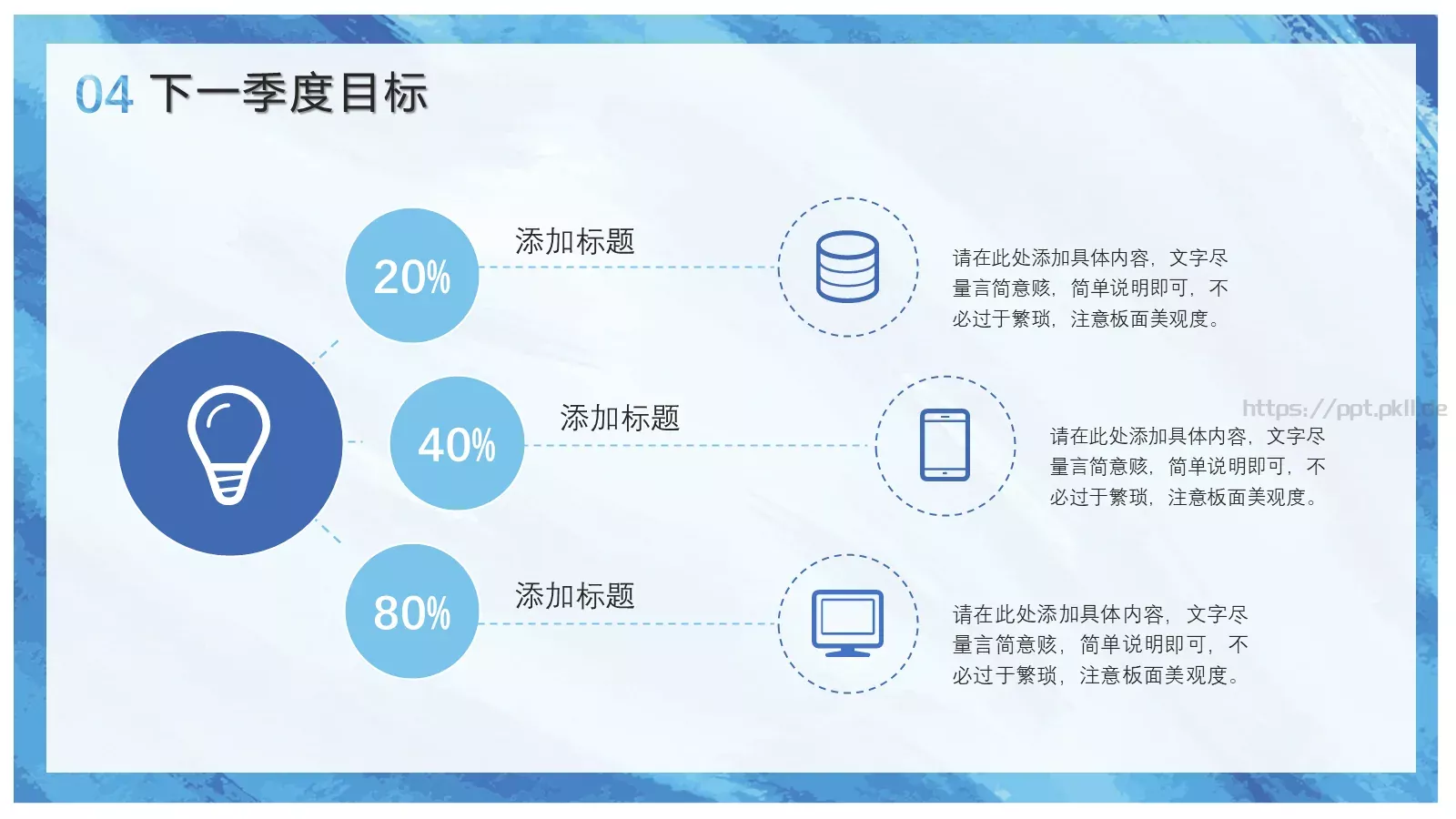 年度述职总结报告PPT模板 第 20 页预览图