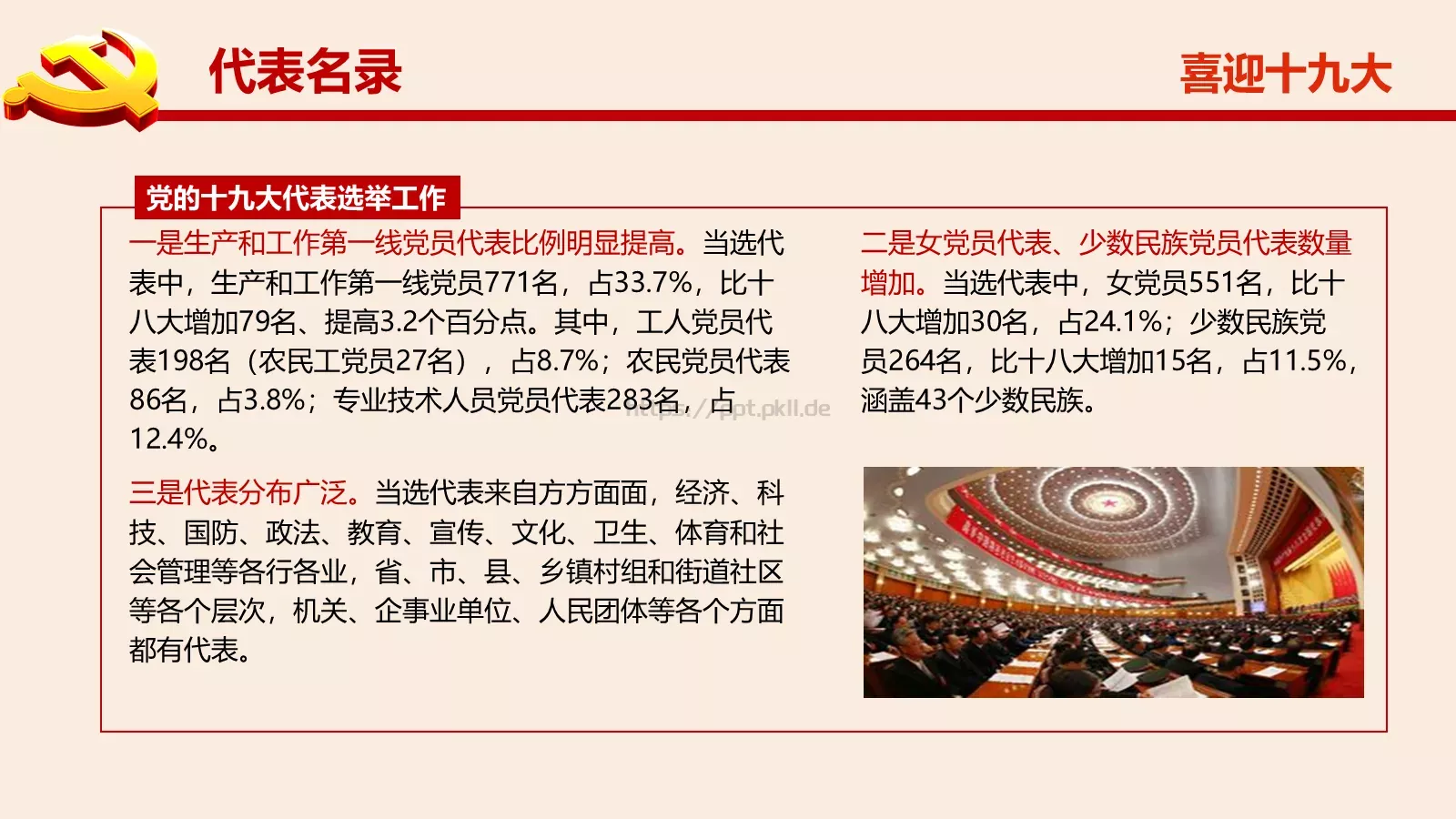 全面建成小康社会PPT模板 第 18 页预览图