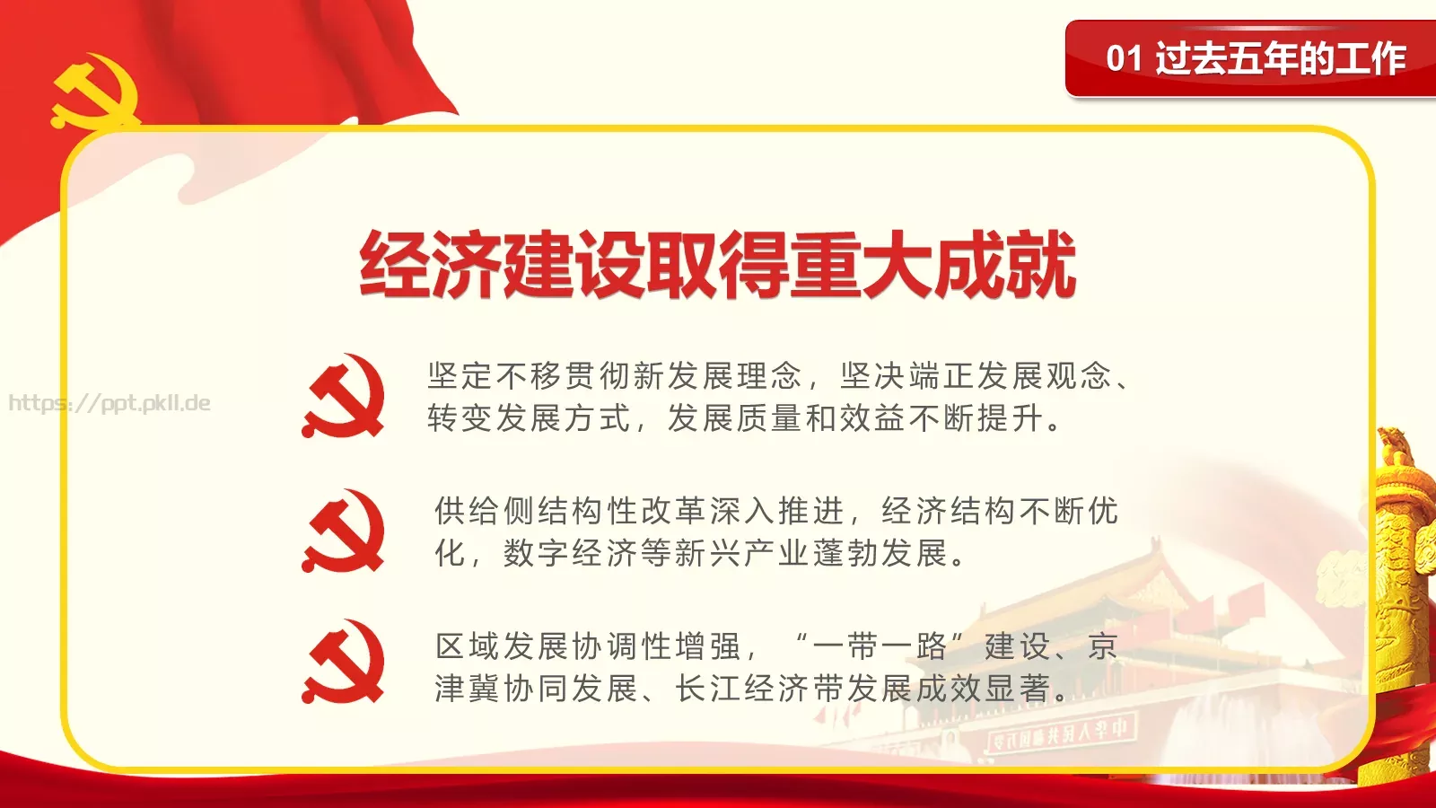 工作汇报PPT模板 第 5 页预览图
