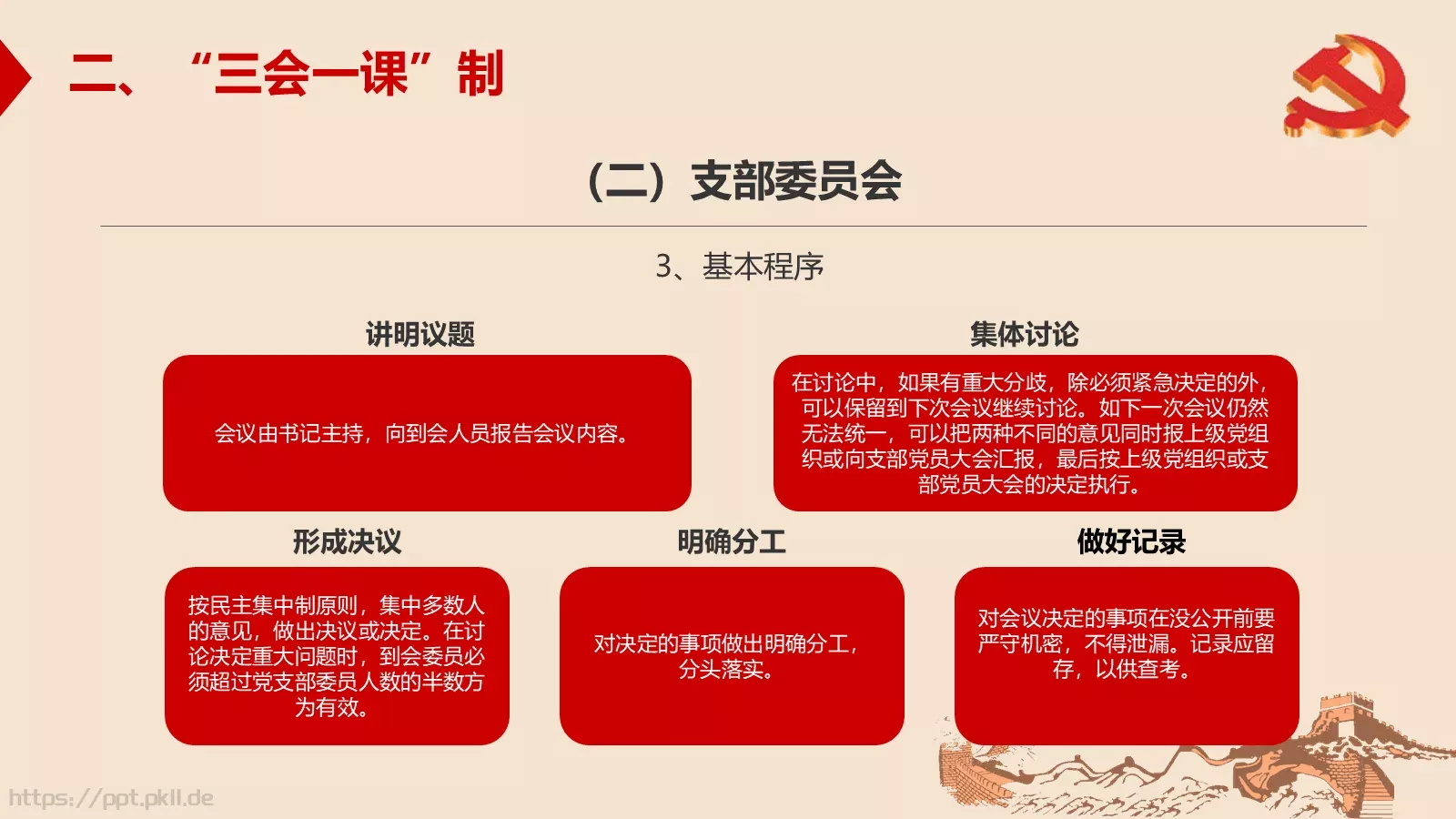 新时期基层创新党建工作指南PPT模板 第 21 页预览图