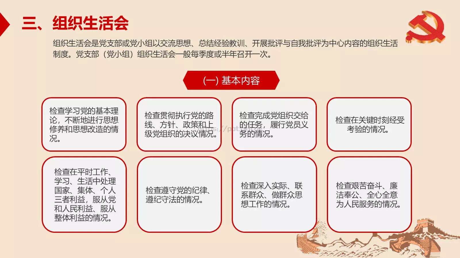 新时期基层创新党建工作指南PPT模板 第 25 页预览图