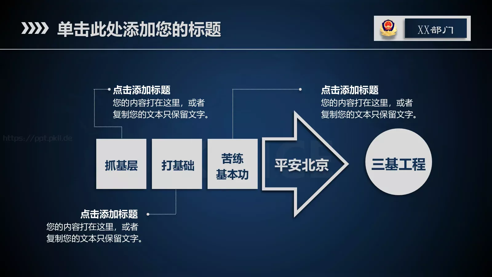 局政治部新闻中心工作汇报PPT模板 第 8 页预览图