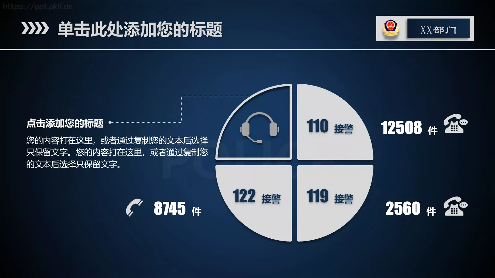 局政治部新闻中心工作汇报PPT模板 第 18 页预览图
