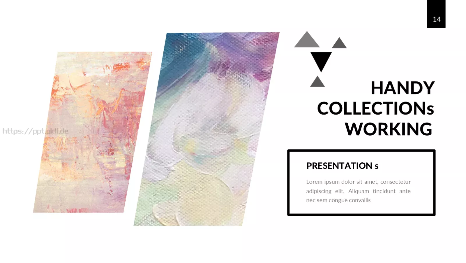 通用模板油画质感通用 第 14 页预览图