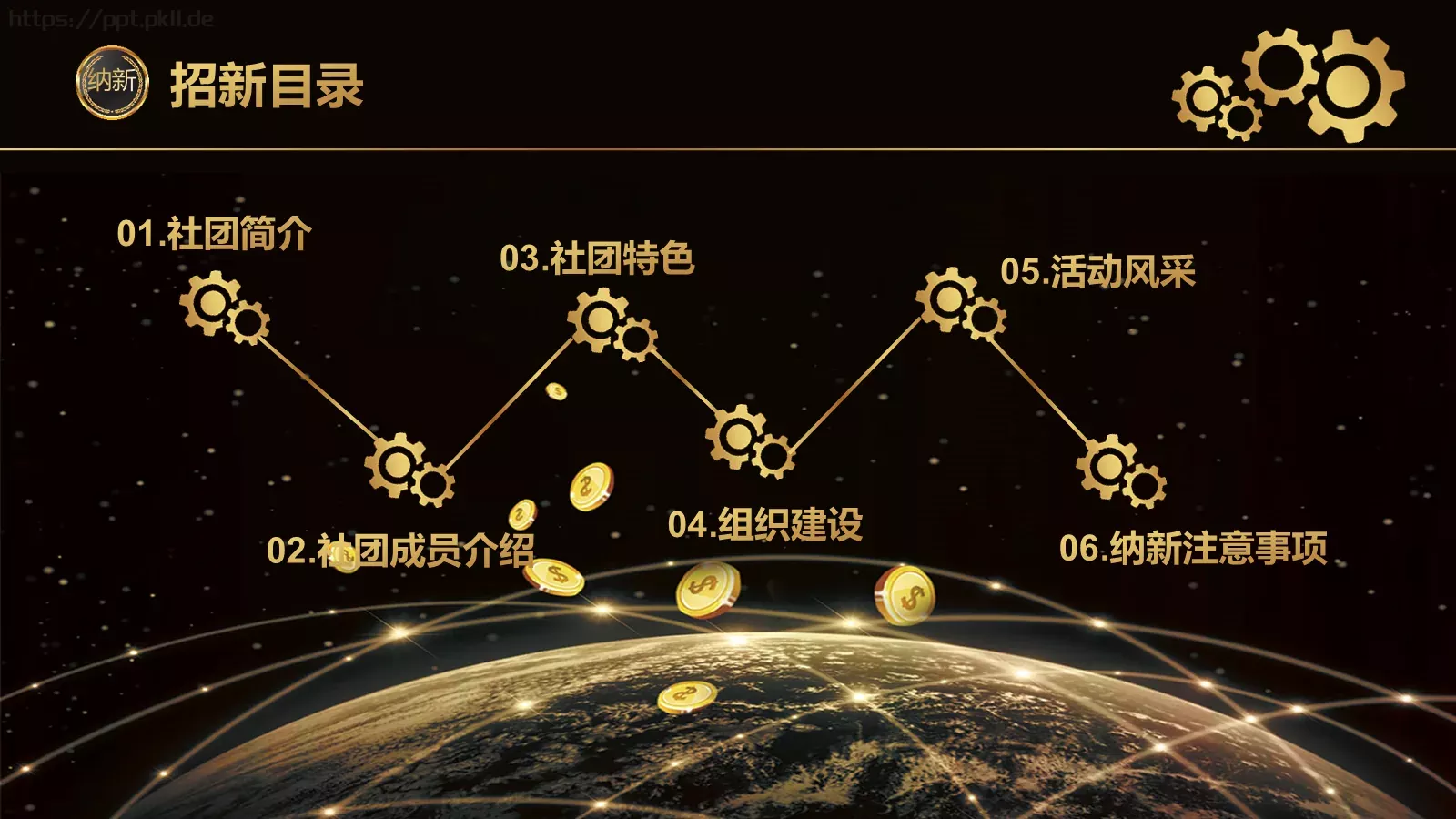科学研究院社团纳新PPT模板 第 3 页缩略图