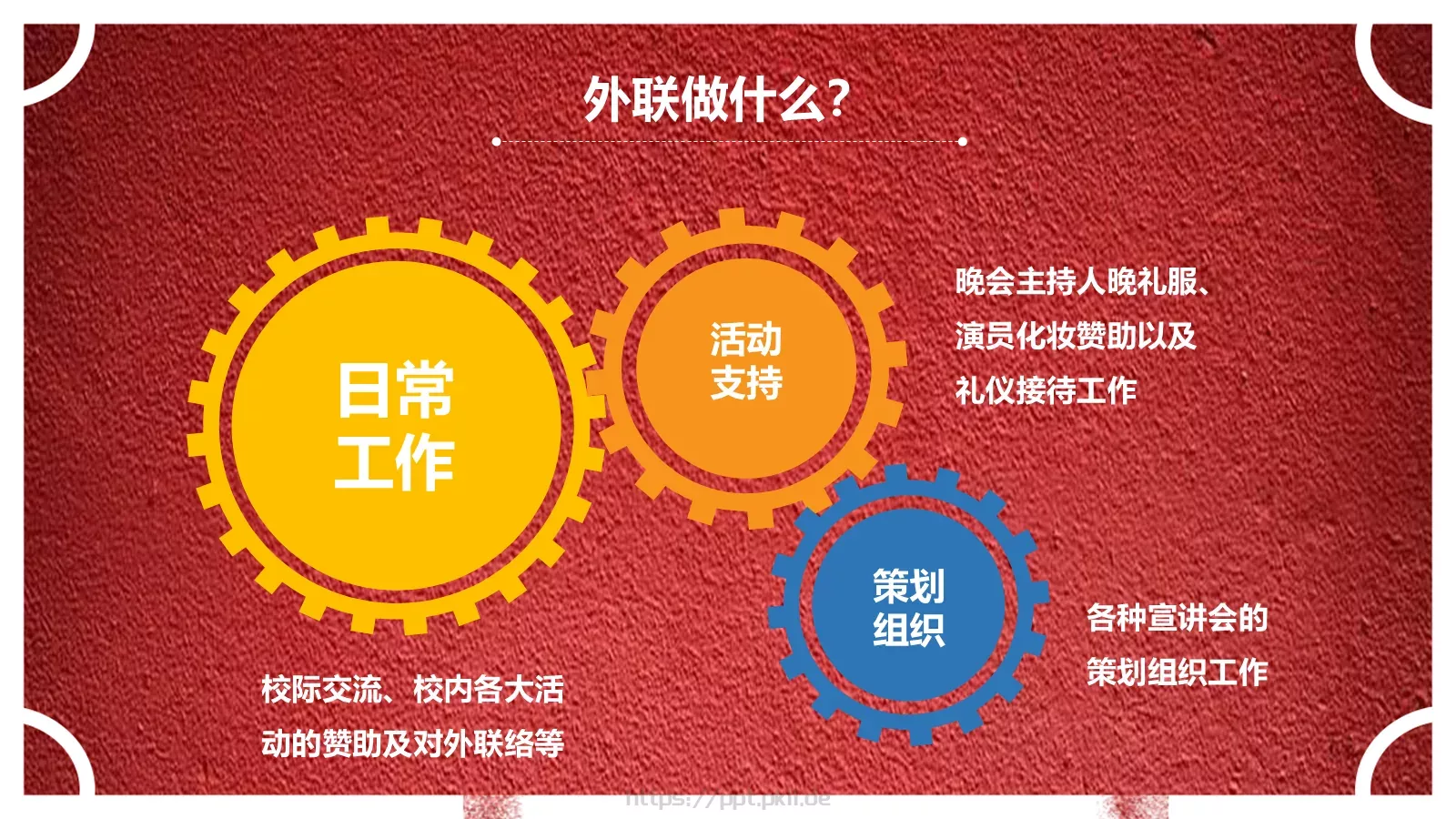 社团招新宣传PPT模板 第 14 页预览图