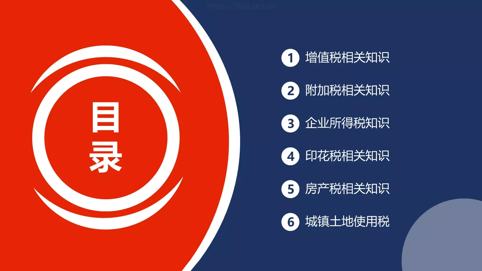 税务基础知识培训PPT模板 第 2 页缩略图