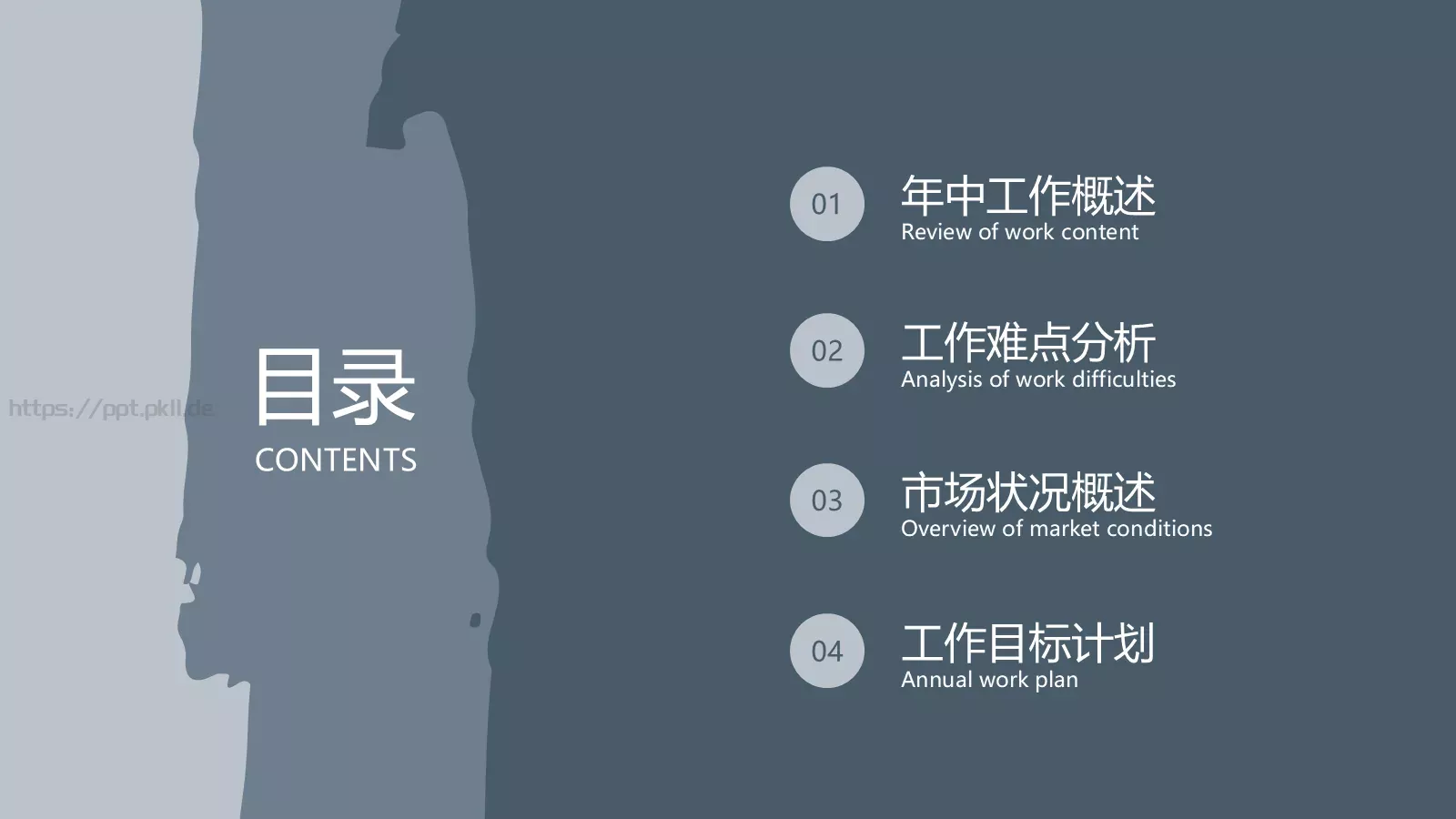 线条通用PPT模板 第 2 页缩略图