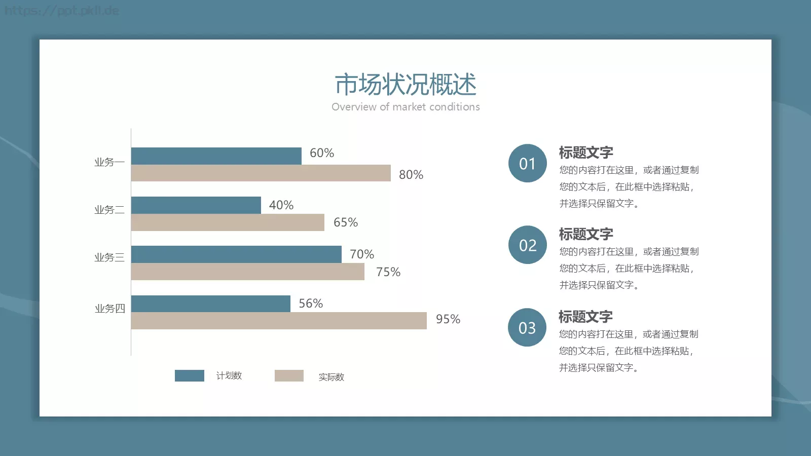 雾霾蓝极简风工作汇报PPT模板 第 12 页预览图
