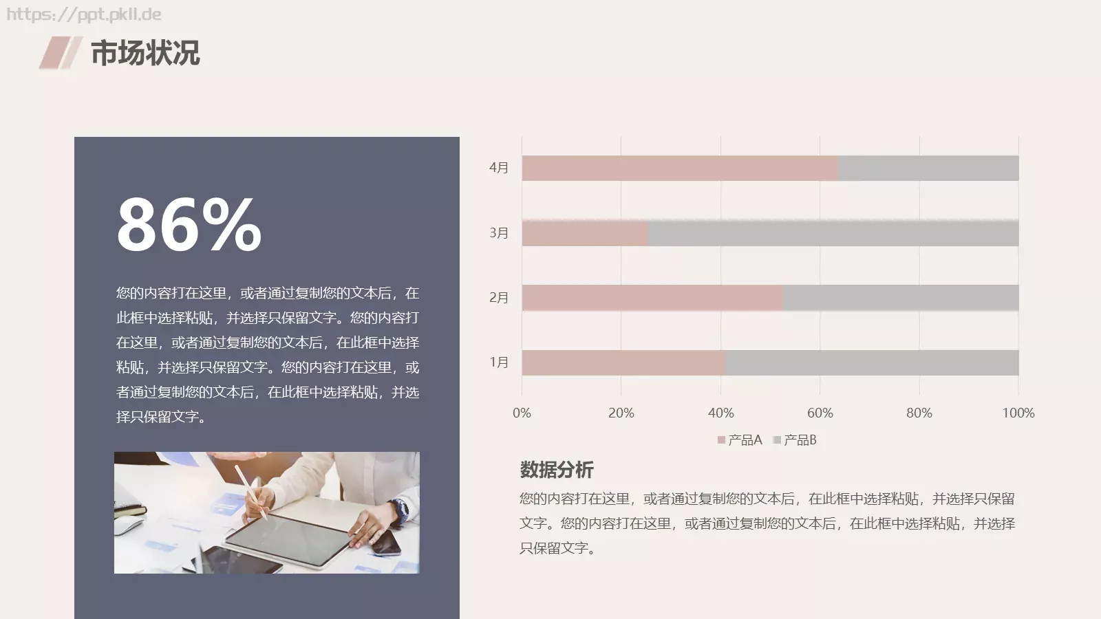 商务汇报通用PPT模板 第 13 页预览图