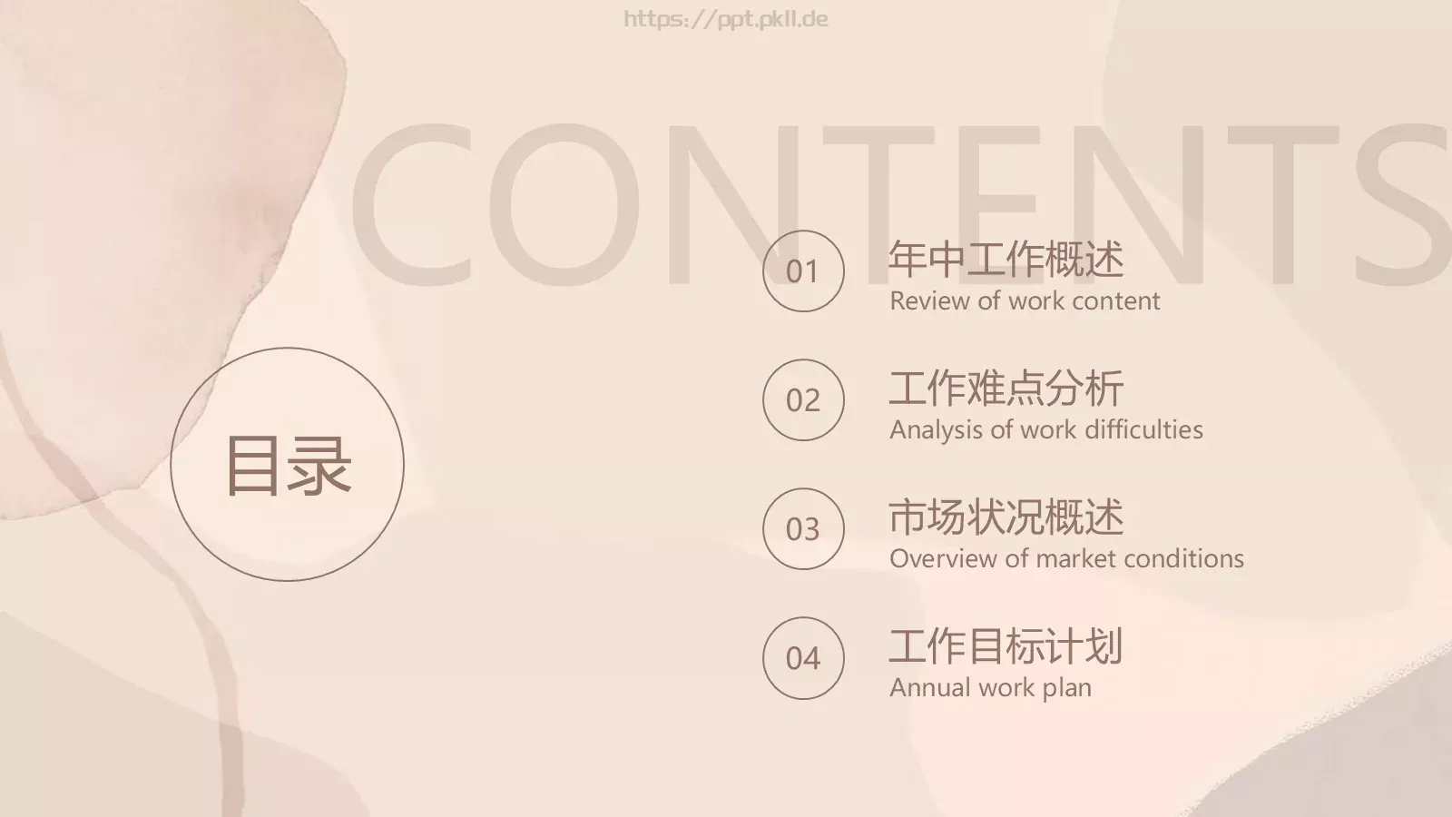 年中总结计划PPT模板 第 2 页缩略图