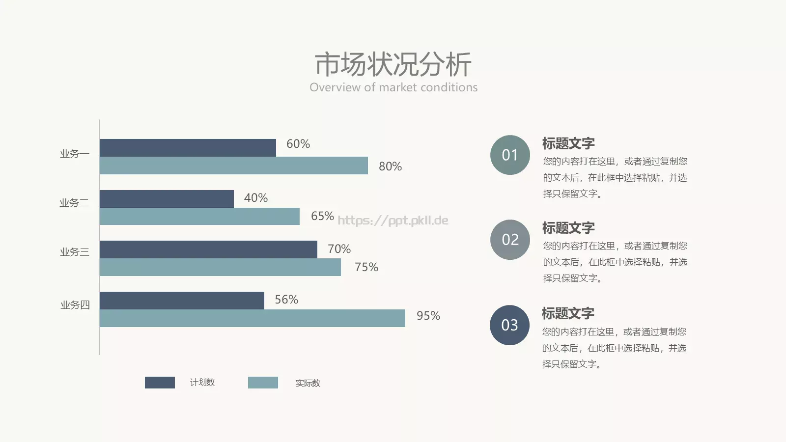 年中总结PPT模板 第 13 页预览图