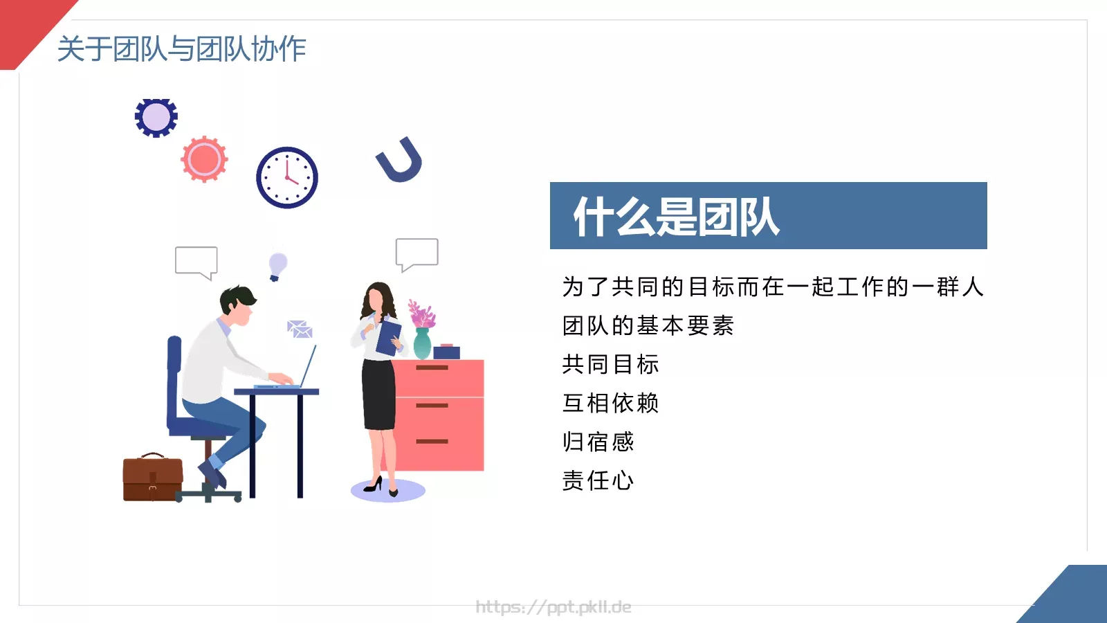 岗位培训PPT模板 第 4 页缩略图