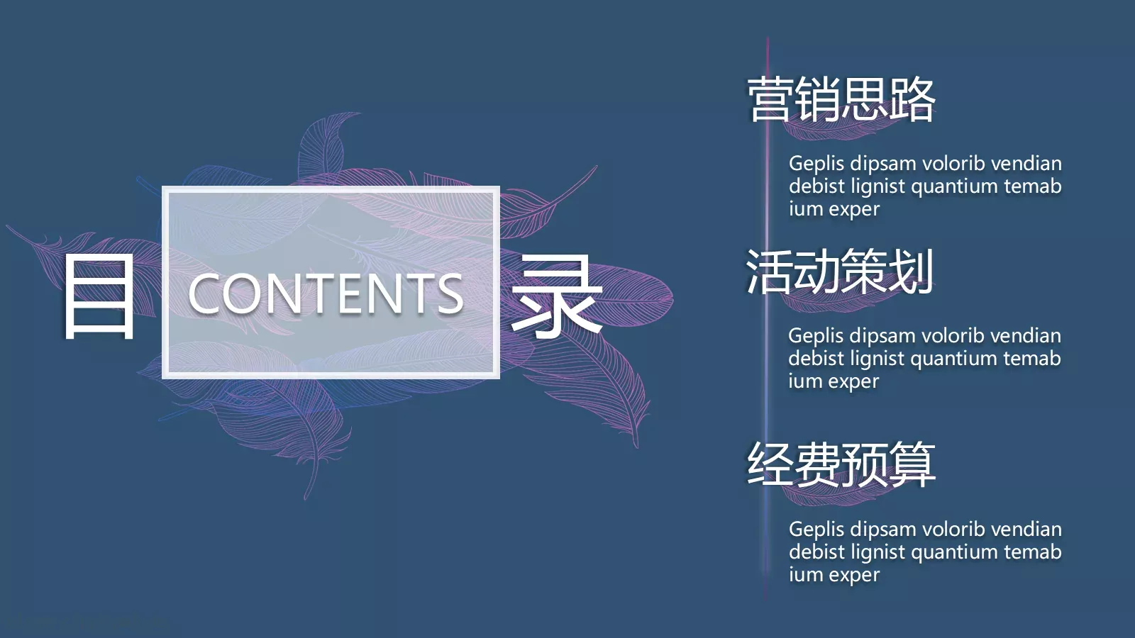 高端品牌营销策划PPT模板 第 2 页缩略图