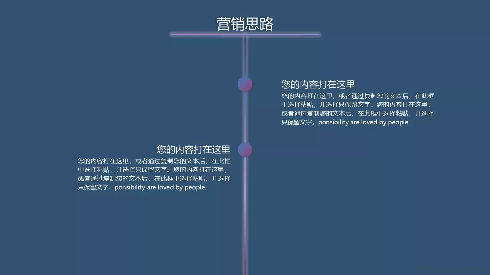 高端品牌营销策划PPT模板 第 9 页预览图