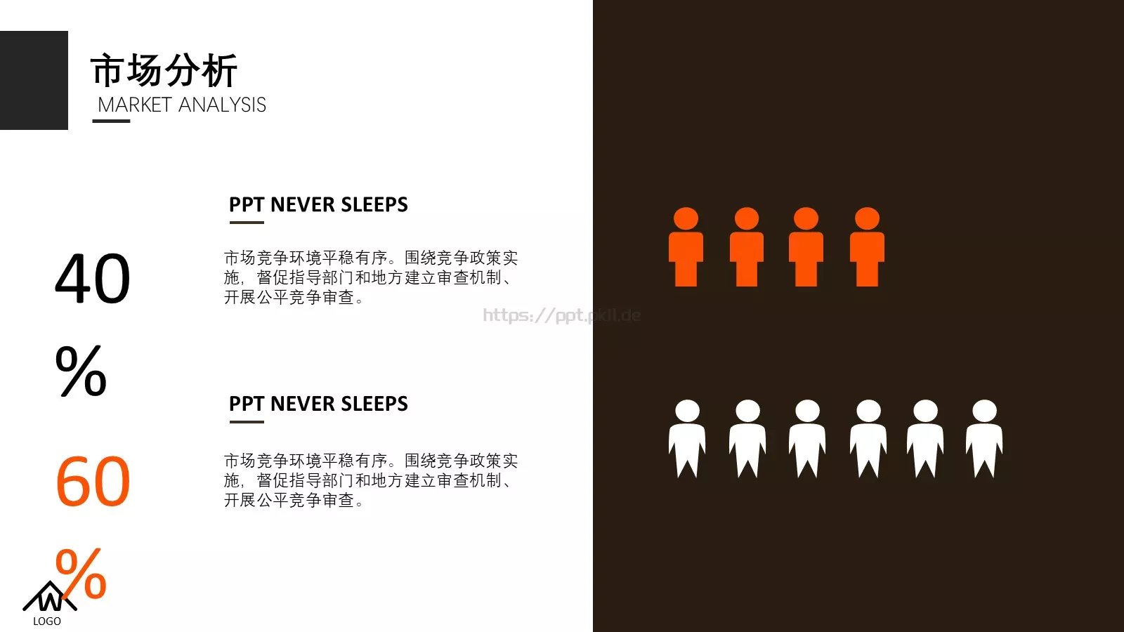 互联网时代营销策划PPT模板 第 8 页预览图