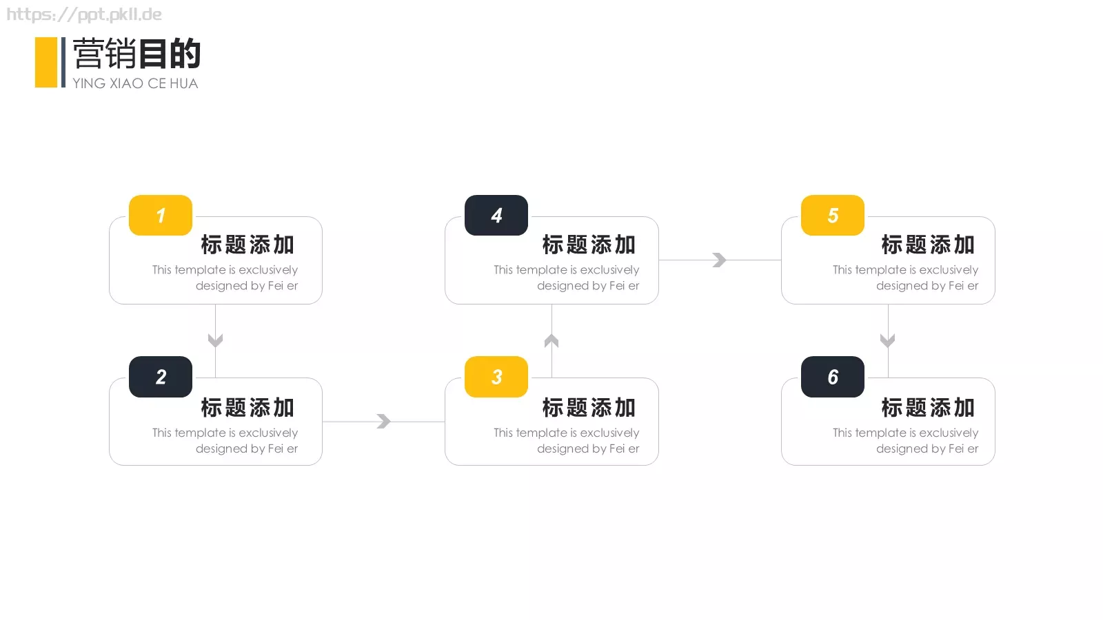 营销方案PPT模板 第 8 页预览图