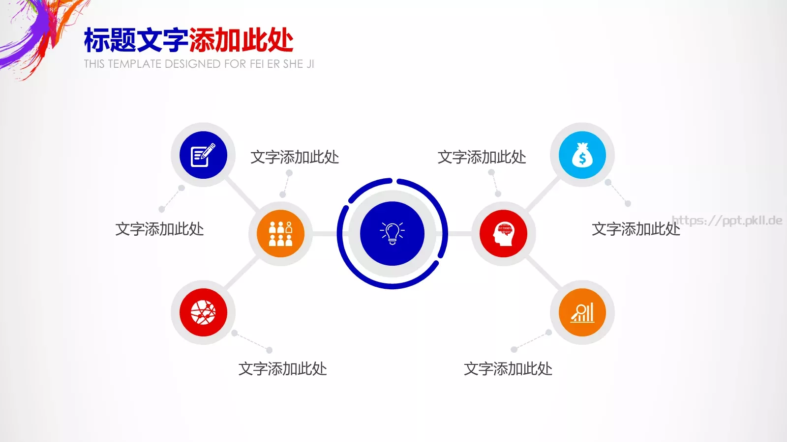 商务汇报计划总结PPT模板 第 14 页预览图