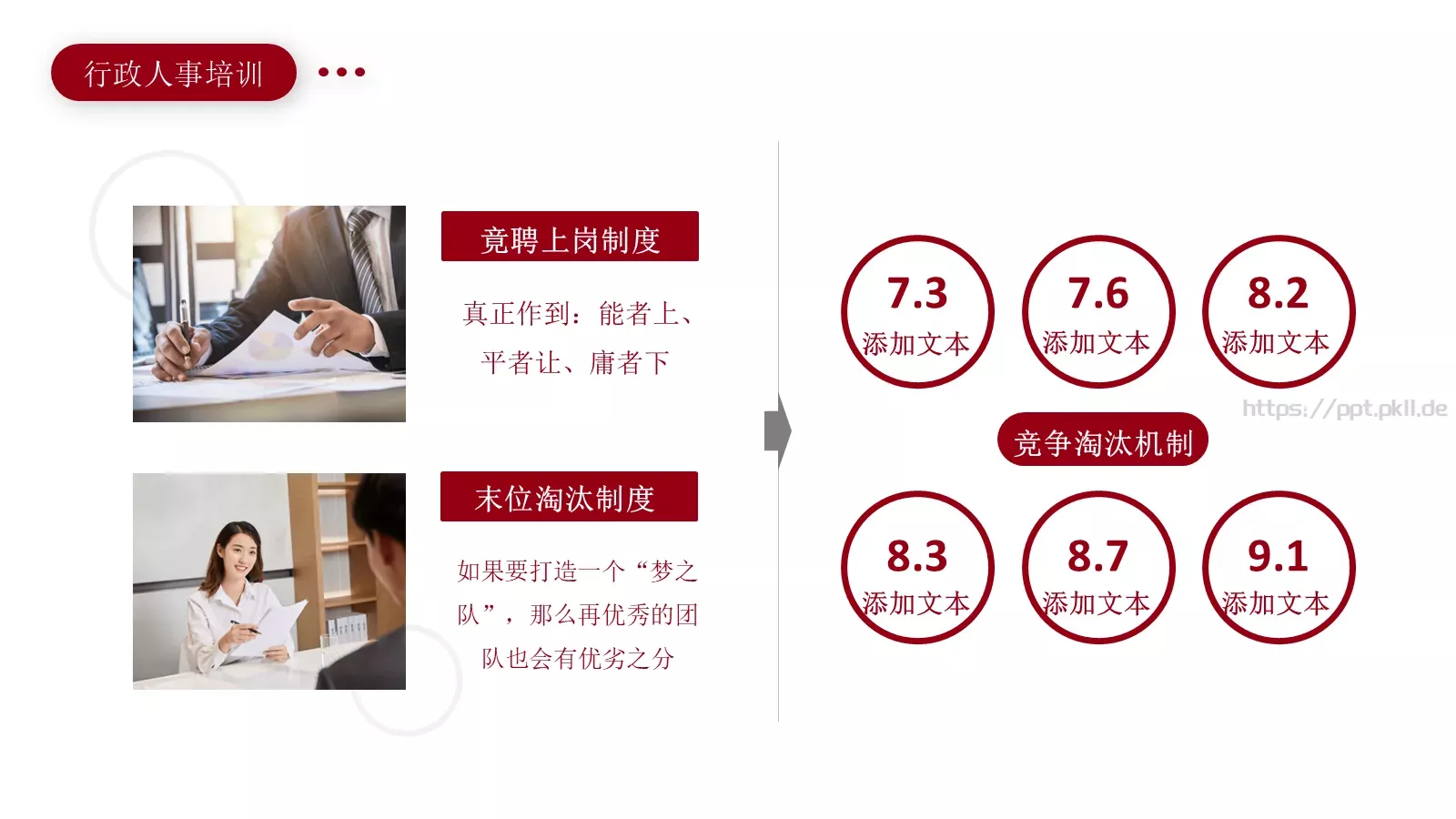行政人事培训PPT模板 第 20 页预览图