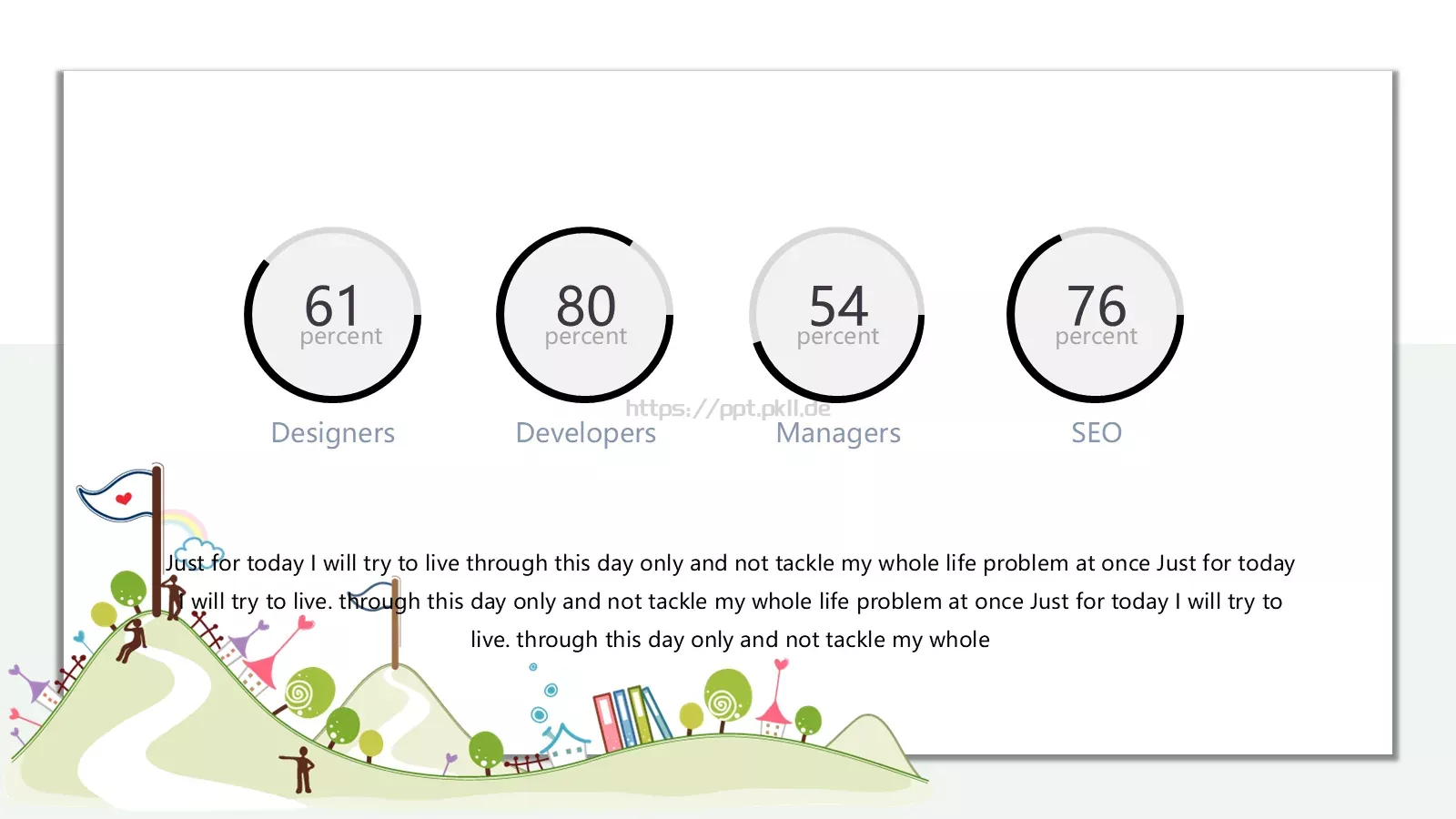 儿童教学说课PPT模板 第 7 页预览图