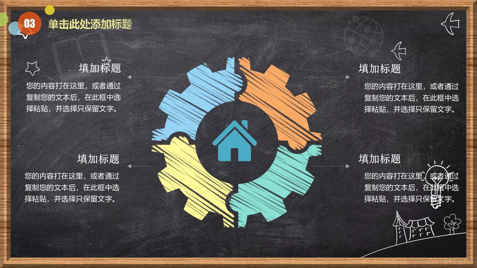 信息化教学说课PPT模板 第 20 页预览图