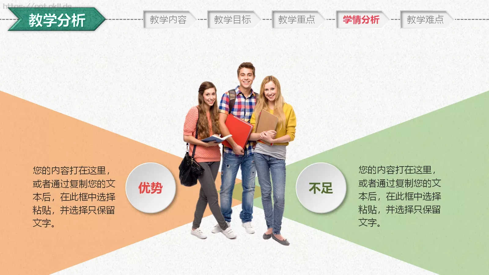 教学设计PPT模板 第 8 页预览图