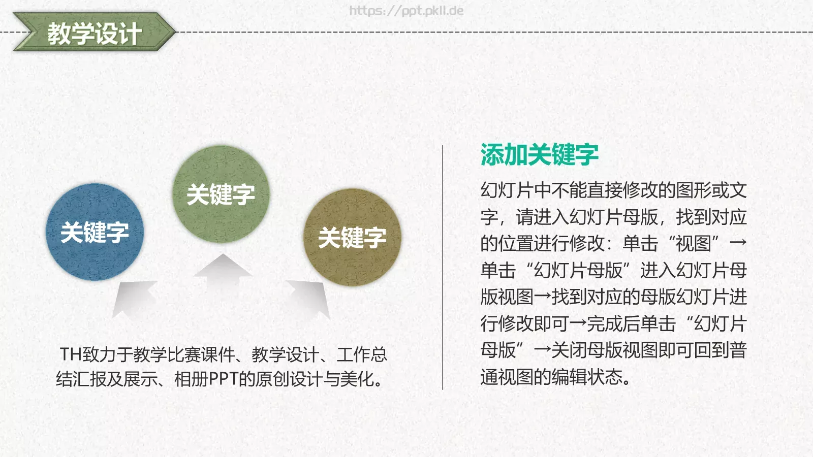 教学设计PPT模板 第 14 页预览图