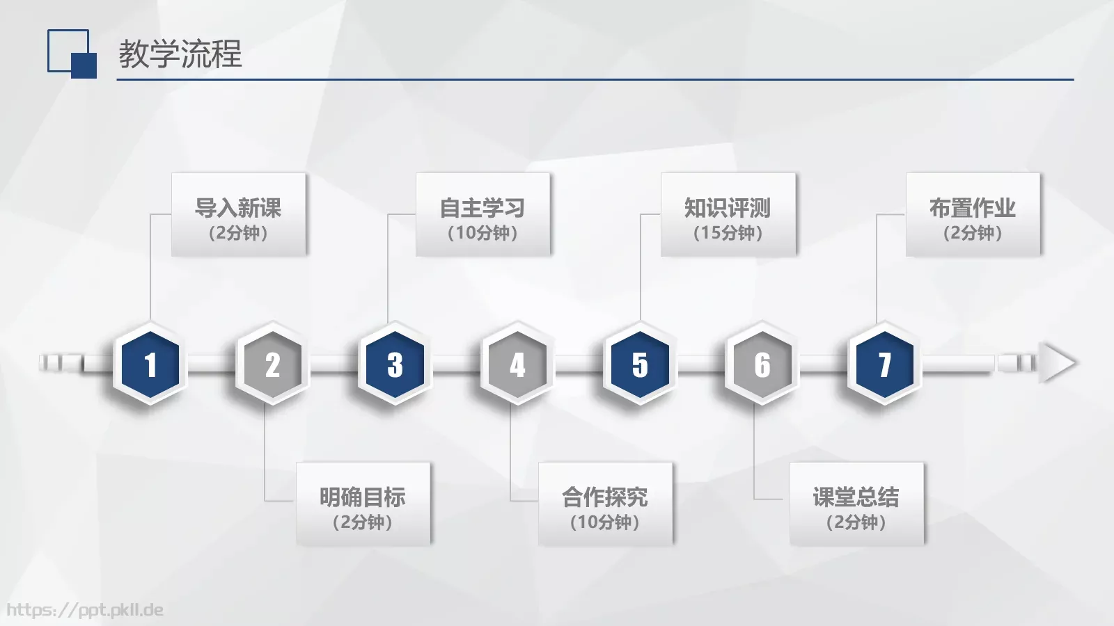 教师说课PPT模板 第 19 页预览图
