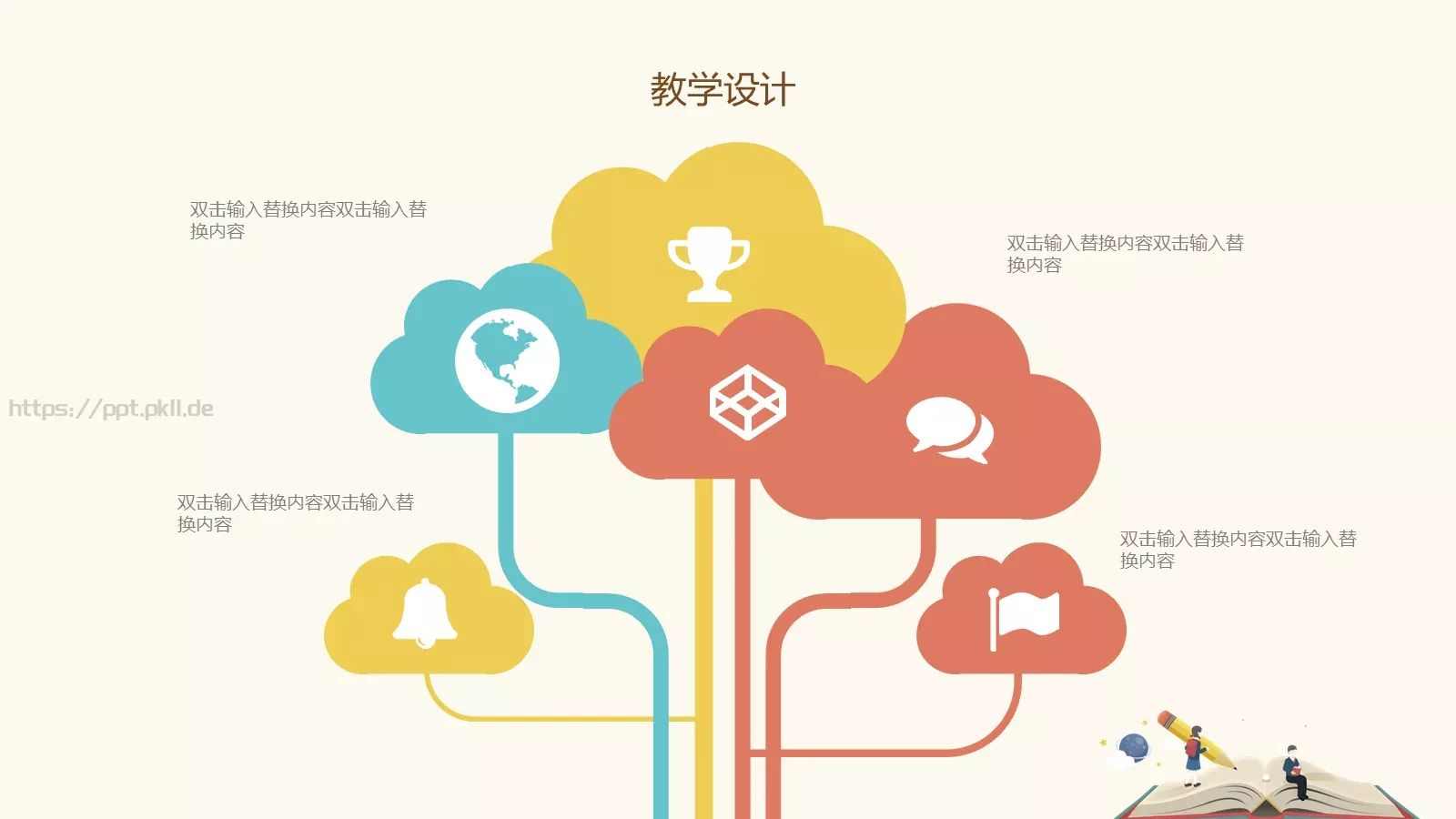 教学说课汇报PPT模板 第 9 页预览图