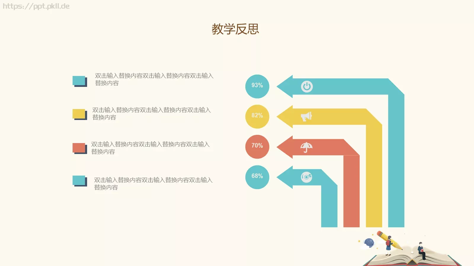 教学说课汇报PPT模板 第 19 页预览图
