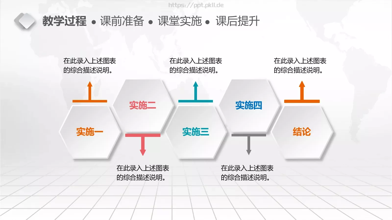 教学说课完整框架PPT模板 第 17 页预览图