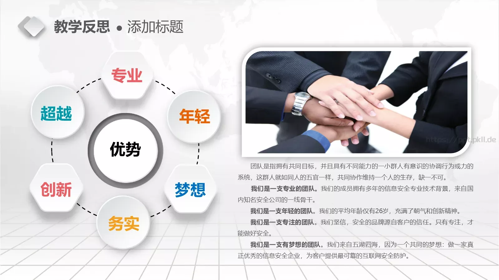 教学说课完整框架PPT模板 第 34 页预览图