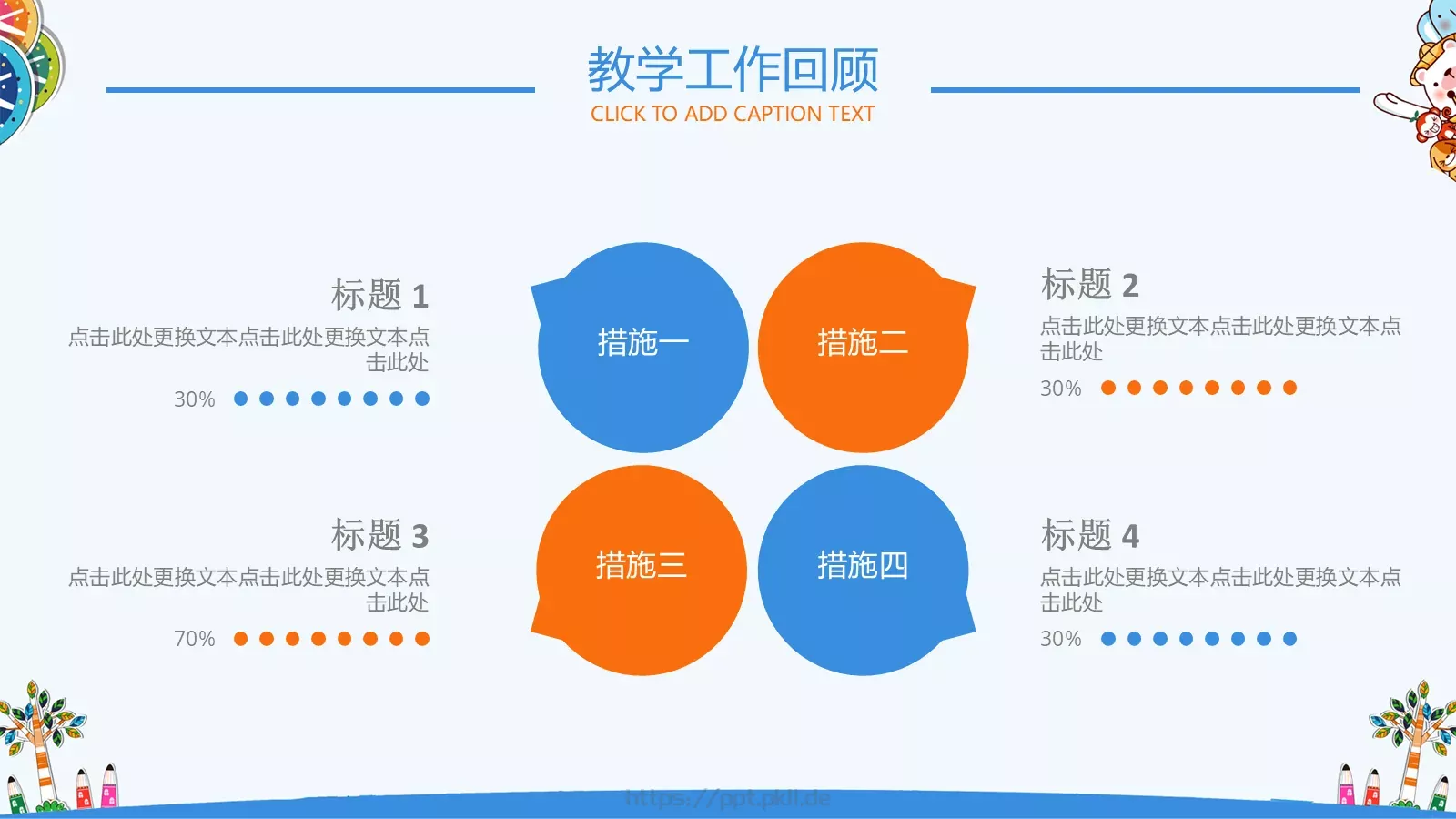 家长会班级PPT模板 第 5 页预览图